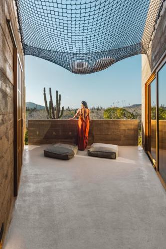 Paradero Todos Santos - Exclusive experiences includedにあるバルコニーまたはテラス