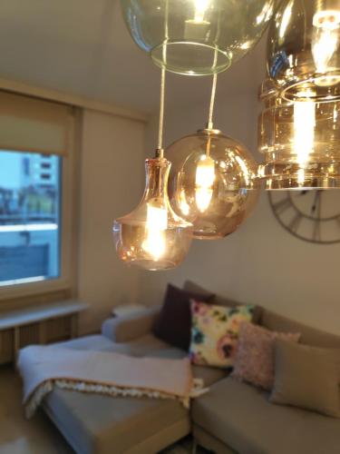 Χώρος καθιστικού στο Central Serviced Apartment