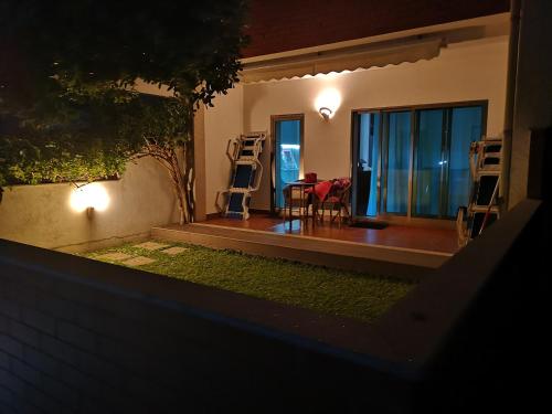 Αίθριο ή υπαίθριος χώρος στο Nibho Apartment