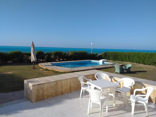 Beachfront Villa in Marina