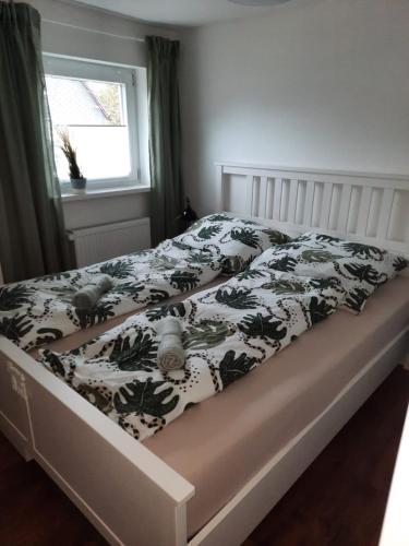 Posteľ alebo postele v izbe v ubytovaní Auszeit