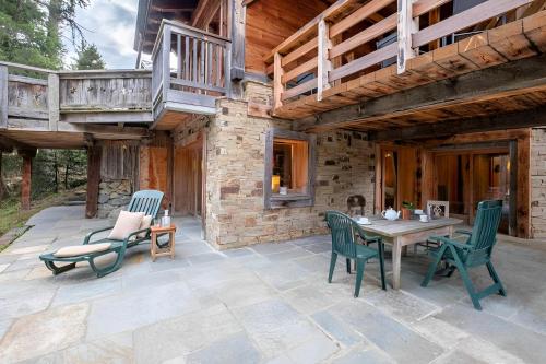 Chalet Ananda avec Sauna, Baignoire Balnéo et Terrasse