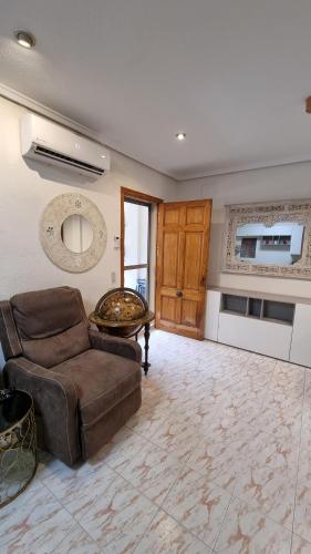 Η κουζίνα ή μικρή κουζίνα στο Bali Beach Puzol relax en la playa cerca de Sagunto y Valencia