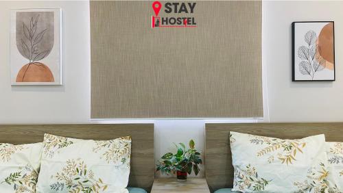 STAY hostel 2 - 350m from the ferryにあるベッド