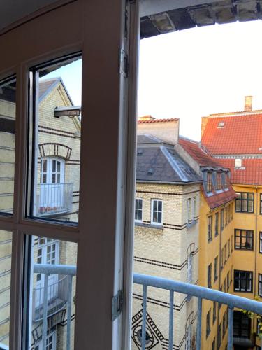 a view from a window of a building at City Center Apartments 187 in Copenhagen