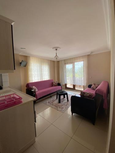 Ένα ή περισσότερα κρεβάτια σε δωμάτιο στο Lapina Suite & Restaurant