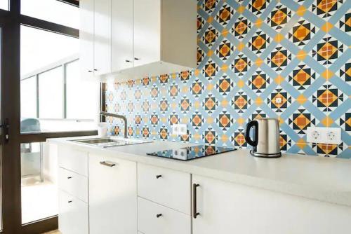 Køkken eller tekøkken på Casa Los Lagos 1CD El Cotillo