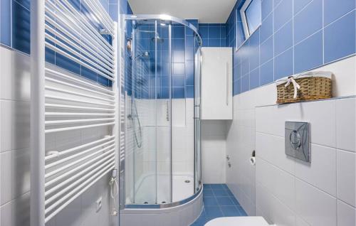 Et badeværelse på Villa Blue Adria Vodice