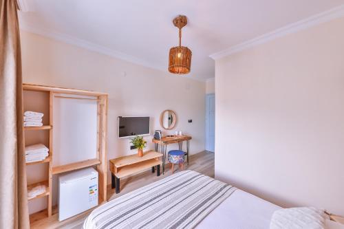 Μια τηλεόραση ή/και κέντρο ψυχαγωγίας στο La Salvia Hotel Kas