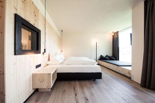 Katil atau katil-katil dalam bilik di Green Luxury Hotel Pfösl