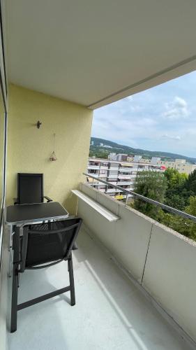 Balkón nebo terasa v ubytování 1,5 Zimmerwohnung in Heidelberg