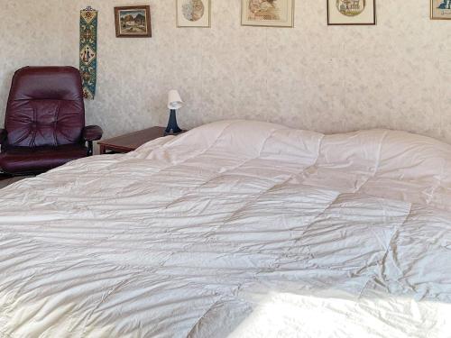 Ein Bett oder Betten in einem Zimmer der Unterkunft 6 person holiday home in SÖLVESBORG-By Traum