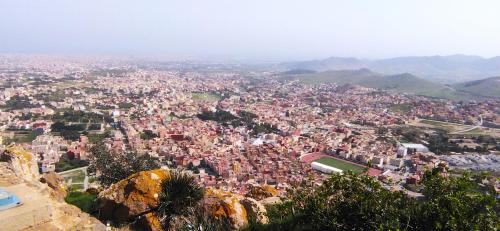a view of a city from the top of a mountain at Mustapha 2 in Nador
