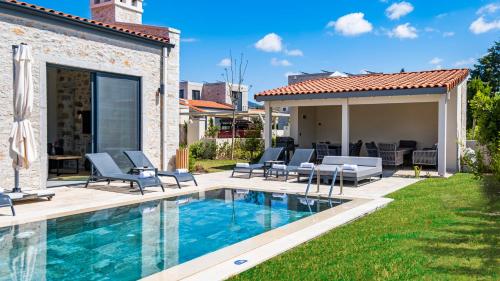 Πισίνα στο ή κοντά στο Bodrum Ortakent Luxury Private Villa with Pool
