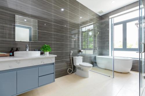 Koupelna v ubytování Palm Villa 10 Near Beach