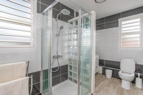 Phòng tắm tại Villa Kaju