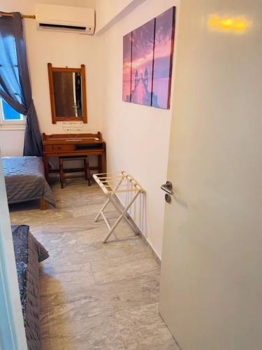 Χώρος καθιστικού στο Limni No 3 self catering apartment