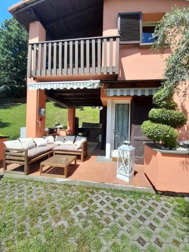 Zahrada ubytování Montecolo Bay 1