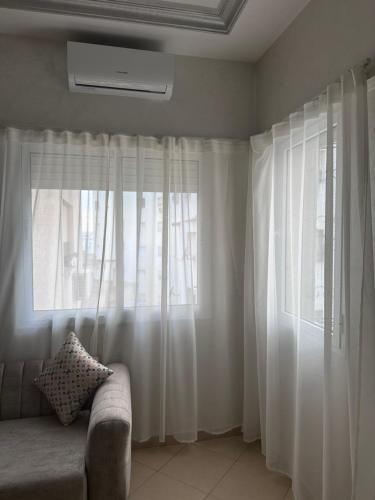 Uma área de estar em Studio Relax à Malabata Tanger