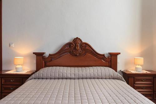 Postel nebo postele na pokoji v ubytování Locanda Da Romano