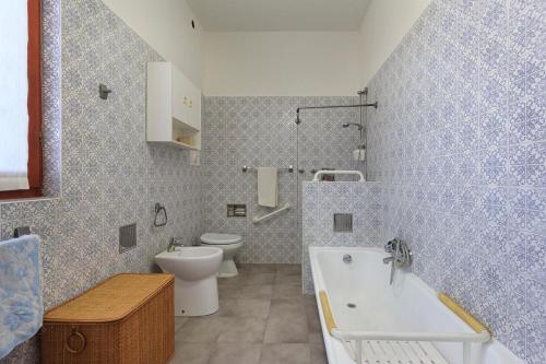 Koupelna v ubytování Locanda Da Romano