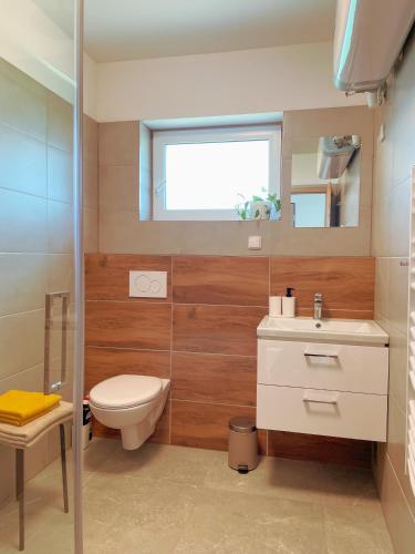 Ένα μπάνιο στο Apartmán Vinařství 1838