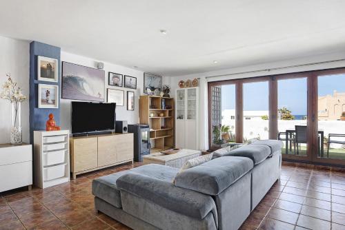 Duplex delante de la playa
