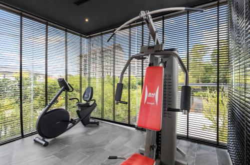 Fitness centrum a/nebo fitness zařízení v ubytování Villoft Zen Living Resort