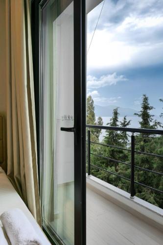 Balkoni atau teres di Hotel Roalb