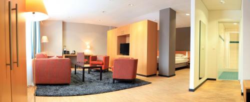 Posezení v ubytování Hotel Banana City Winterthur