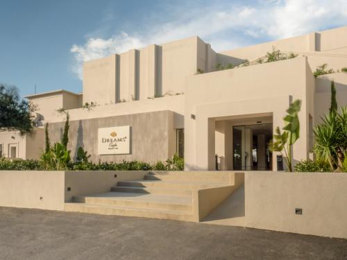 a rendering of the front of a building at Dreams Corfu Resort & Spa - All Inclusive in Gouvia