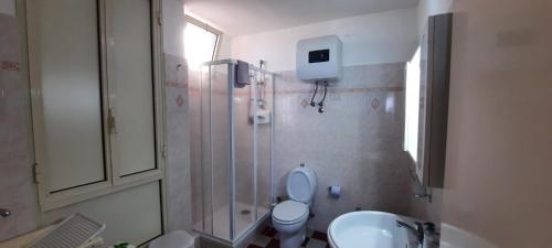 Koupelna v ubytování Appartamento Ancora