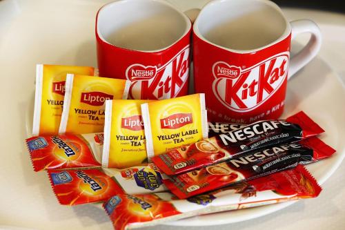 Mad på lejlighedshotellet eller i nærheden