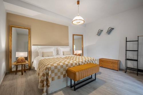 Postel nebo postele na pokoji v ubytování Northern Secret by Homie