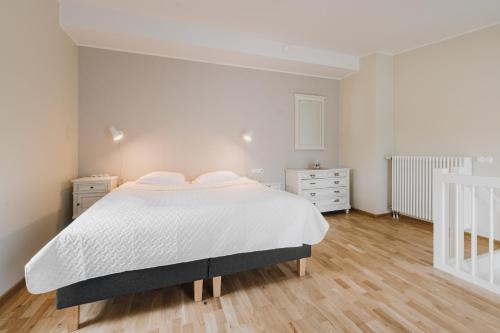 Кровать или кровати в номере Villa Fannyhof