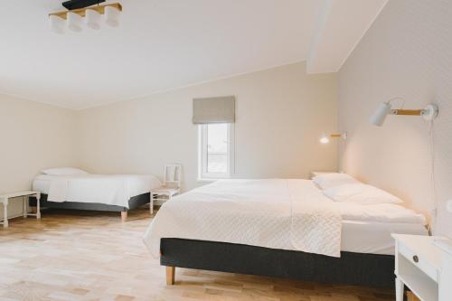 Кровать или кровати в номере Villa Fannyhof