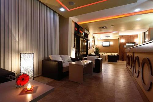 Ruang duduk di Evridika Hotel