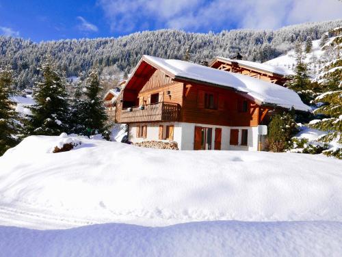 Chalet L'oréade v zimě