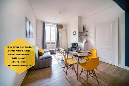 Le Sirène - Beautiful 1bedroom flat 300m from the center of Mâcon