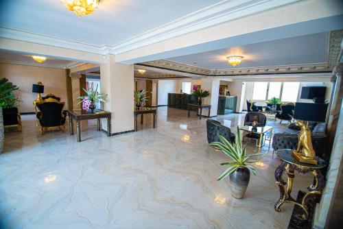 Posezení v ubytování Alessio Hotel Residence