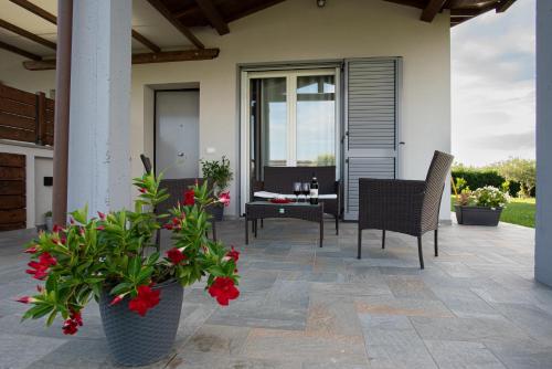 Балкон или терраса в Residence la Pace - Pool & Relax