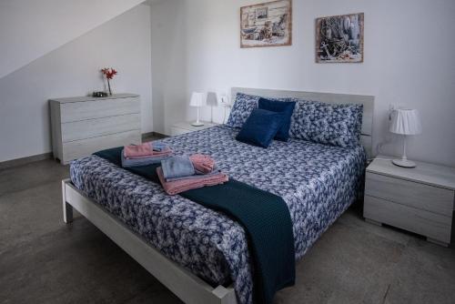 Кровать или кровати в номере Residence la Pace - Pool & Relax