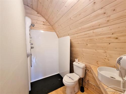 Koupelna v ubytování Bungalow Nomad Paraiso