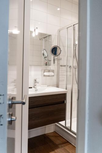 Koupelna v ubytování Hotel Veere