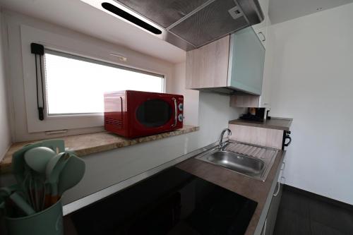 Una cocina o cocineta en Le case di Emma