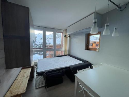 Appartement rénové au centre Les Arcs 2000 avec balcon