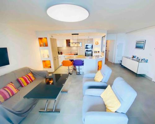 #Sète T3 Vue mer & étang Piscine Balcon