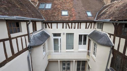 Balkoni atau teres di 3 Appartements Premium au pied de la Cathédrale - Hypercentre