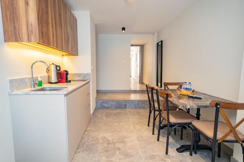 Dapur atau dapur kecil di BD SUITES