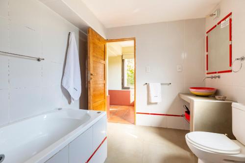 Koupelna v ubytování Avalenn, Casa de Campo